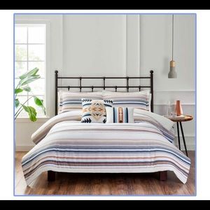 Pendleton Savannah Stripe Queen 5pc comforter set